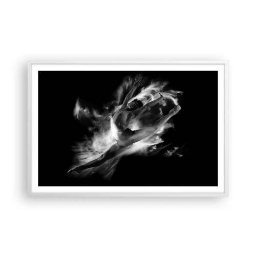 Plakát v bílém rámu - Zastaven za letu - 91x61 cm