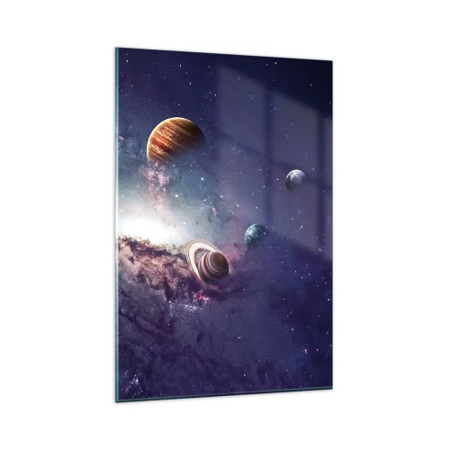 Obraz na skle - Slunce a tanec - 80x120 cm
