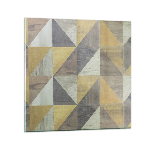 Obraz na skle - V úhlu trojúhelníku - 60x60 cm