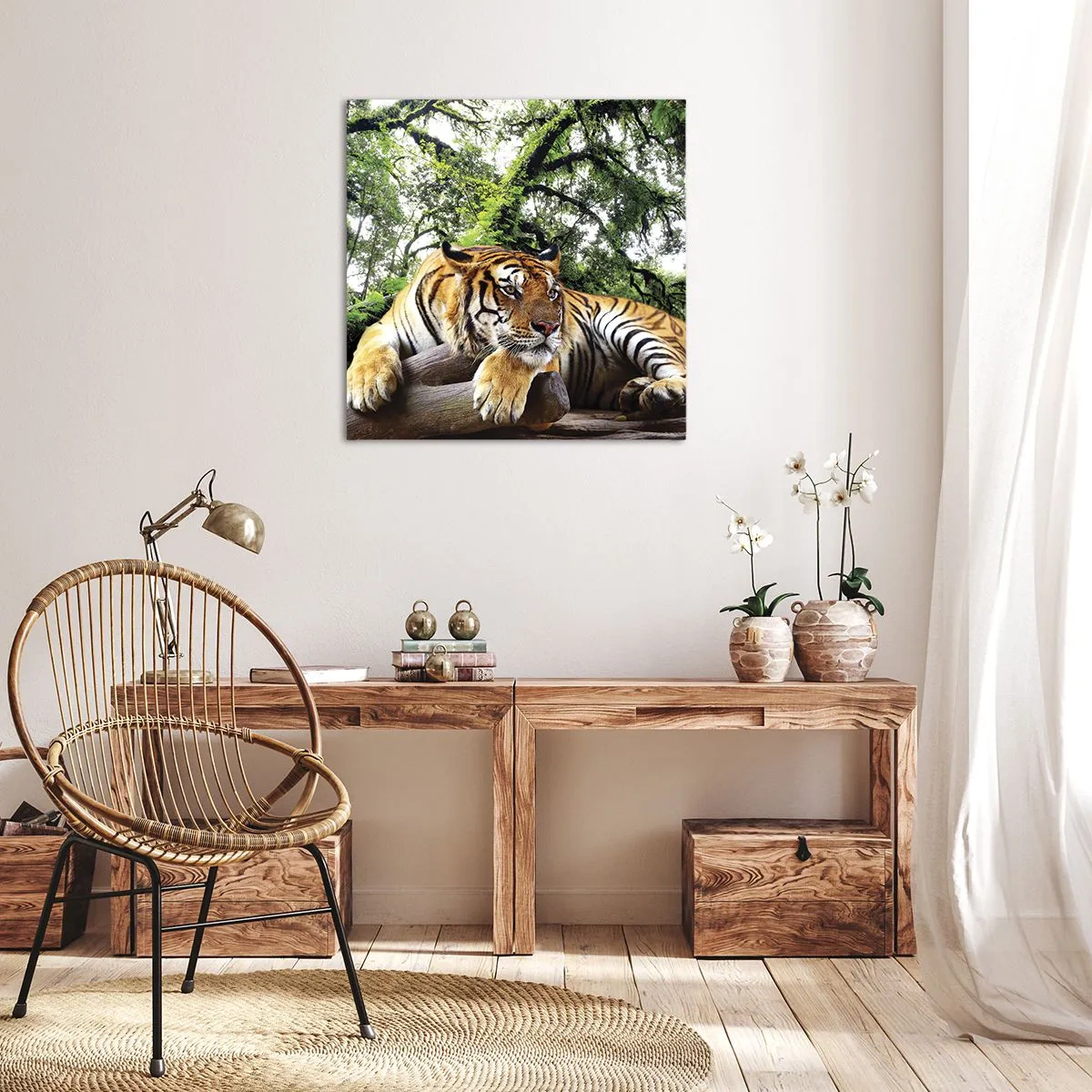 Obraz na plátně - S úctou - 30x30 cm