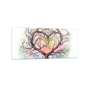 Obraz na skle - Společně proti vichřicím - 120x50 cm