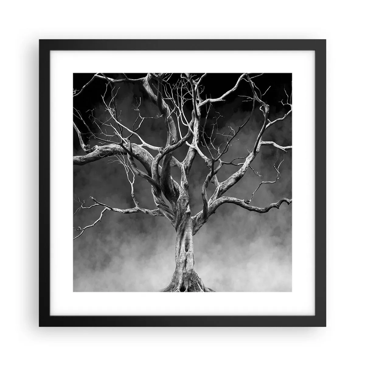 Plakát v černém rámu - Původní a svaté - 40x40 cm