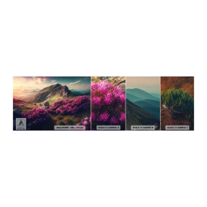 Fototapeta Vzorek Standard Eco - Léto na horách - Krajina, Příroda, hory - 100x30 cm