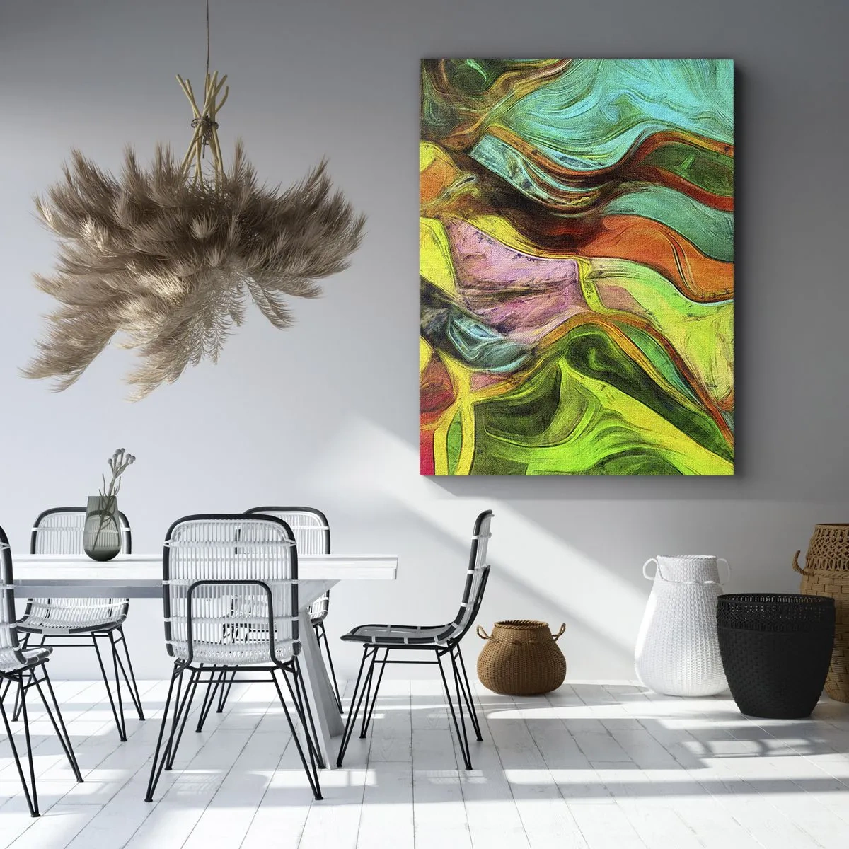 Obraz na plátně - Pohyb je život - 45x80 cm