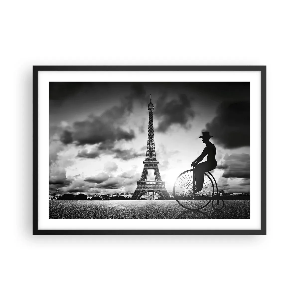 Plakát v černém rámu - Touha po Belle Epoque - 70x50 cm