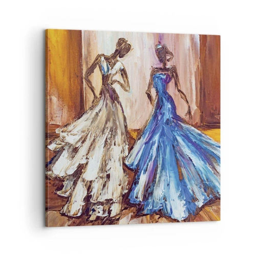 Obraz na plátně - Půvabné duo - 60x60 cm