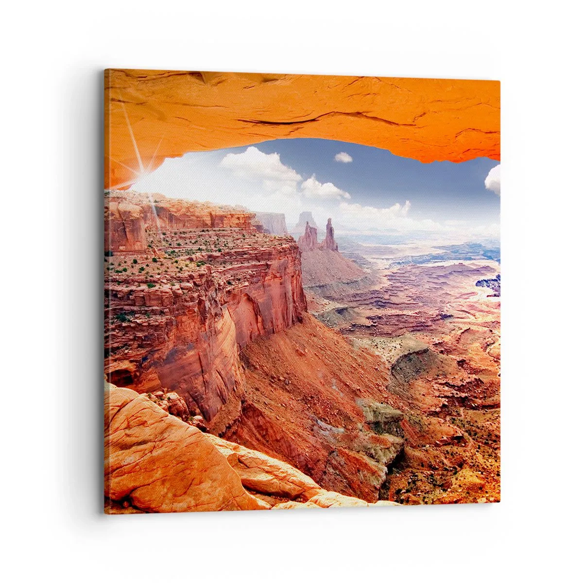 Obraz na plátně - Vytesané samotnou přírodou - 70x70 cm