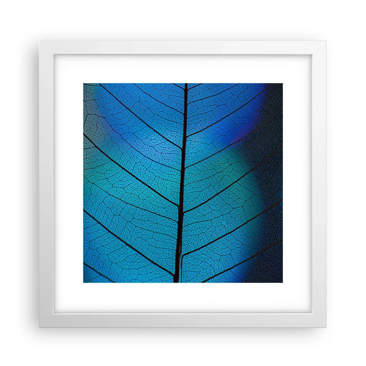 Plakát v bílém rámu - Až do detailů - 30x30 cm