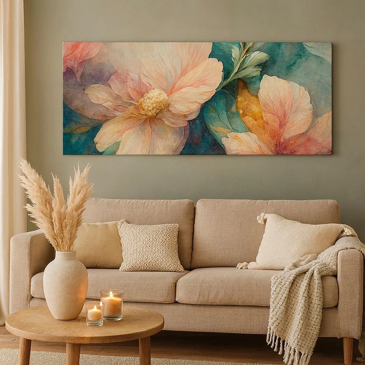 Obraz na plátně - Čirá subtilnost - 100x40 cm