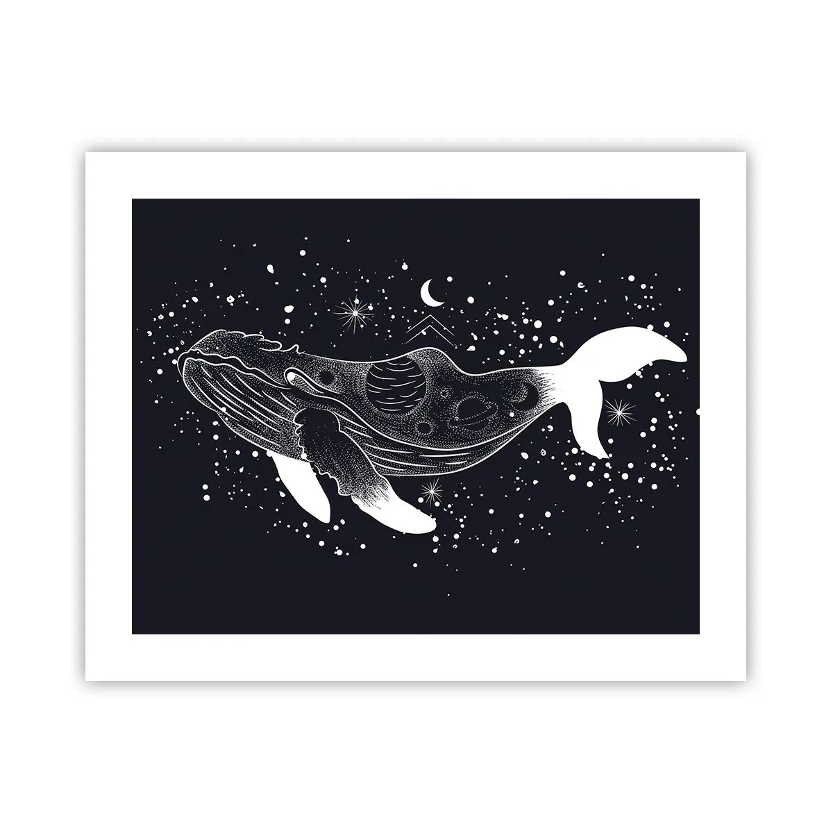 Plakát - V oceánu vesmíru - 50x40 cm