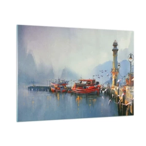 Obraz na skle - Na konci světa - 100x70 cm