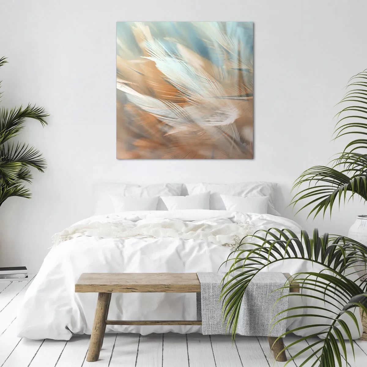 Obraz na plátně - V krajině něhy - 60x60 cm