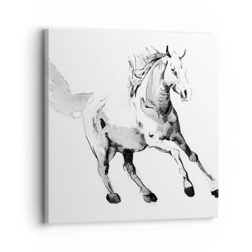 Obraz na plátně - Nezkrocená duše - 30x30 cm