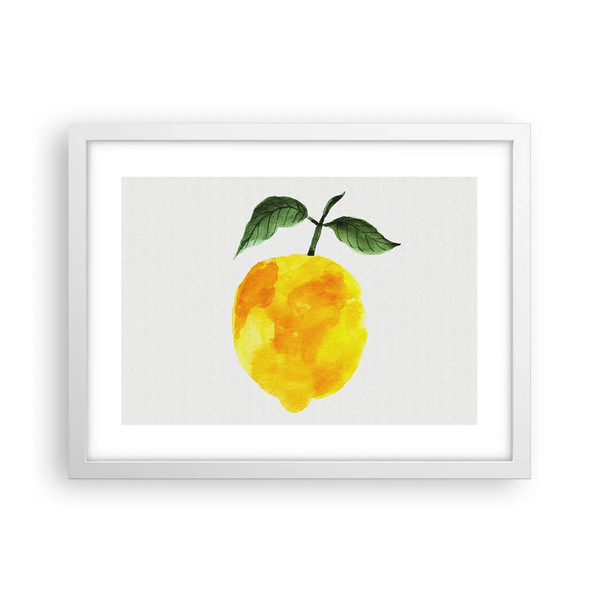 Plakát v bílém rámu - Jak poznat chuť slunce - 40x30 cm