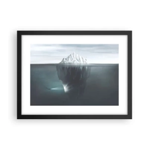 Plakát v černém rámu - Podvodní tajemství - 40x30 cm