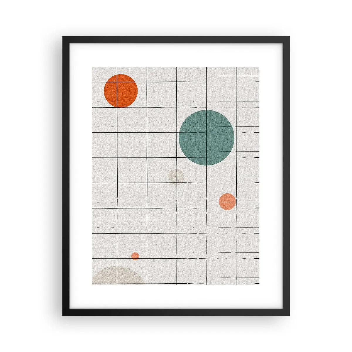 Plakát v černém rámu - V pasti. My nebo ony? - 40x50 cm