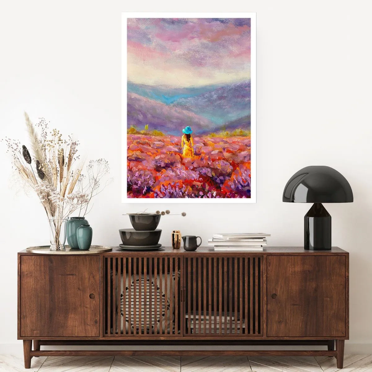 Plakát - V levandulovém světě - 70x100 cm