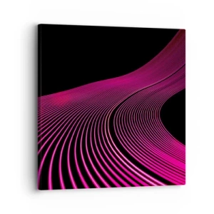 Obraz na plátně - Alej světla - 30x30 cm