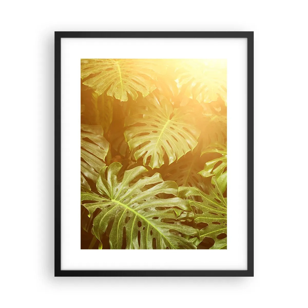 Plakát v černém rámu - Vstoupit do zeleně… - 40x50 cm