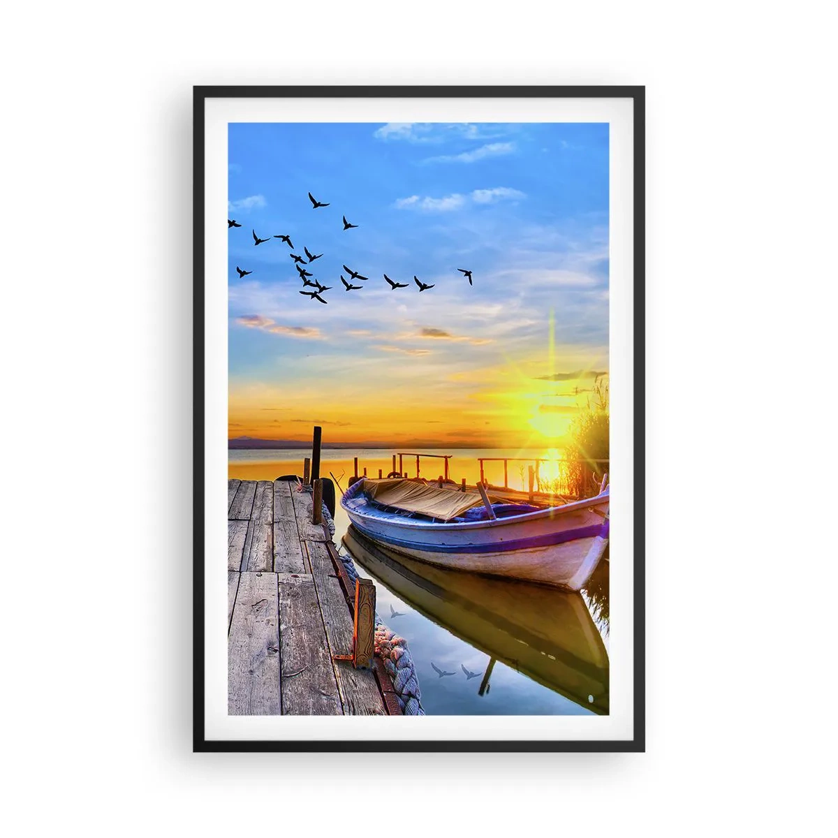 Plakát v černém rámu - Na shledanou zítra - 61x91 cm