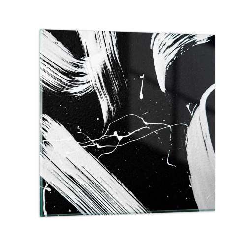 Obraz na skle - Prolomit temnotu - 50x50 cm