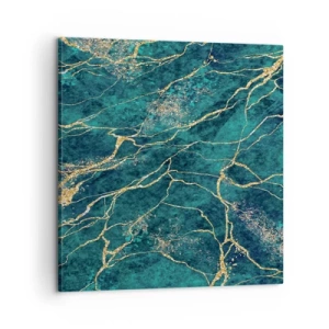 Obraz na plátně - Zlatá žíla - 60x60 cm