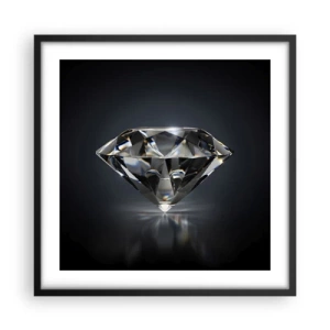 Plakát v černém rámu - Best girls friend - 50x50 cm