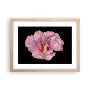 Plakát v rámu světlý dub - Přímo do srdce - 40x30 cm