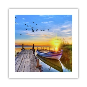 Plakát - Na shledanou zítra - 40x40 cm