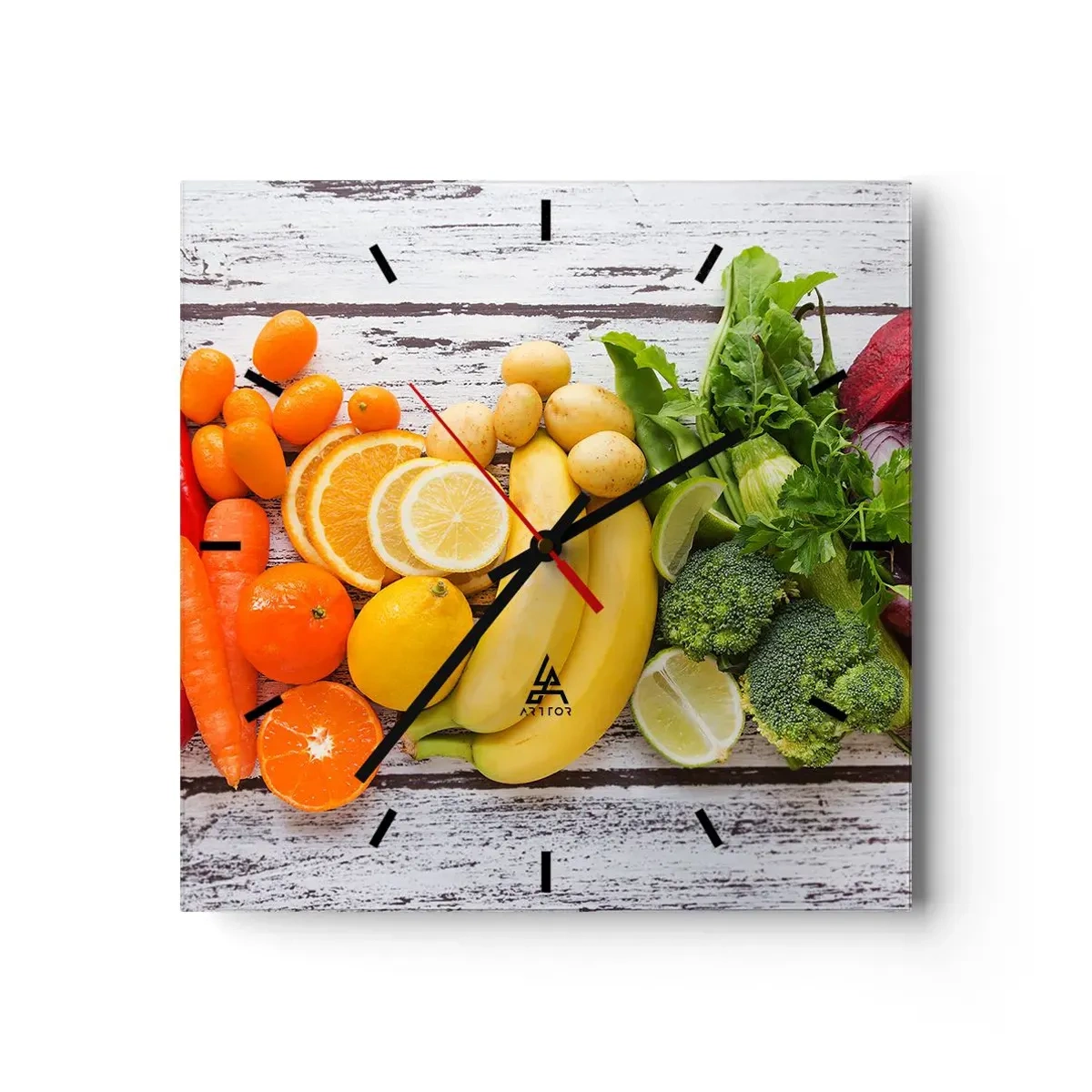 Nástěnné hodiny - To nestačí? - 40x40 cm