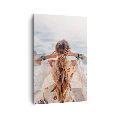 Obraz na plátně - Na cestě ke štěstí - 80x120 cm