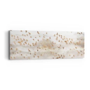 Obraz na plátně - Je čas… - 90x30 cm