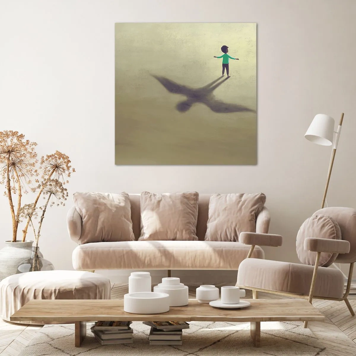 Obraz na plátně - Hrdina budoucnosti - 40x40 cm