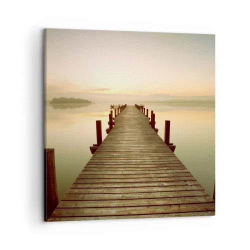 Obraz na plátně - Rozbřesk, svítání, světlo - 50x50 cm