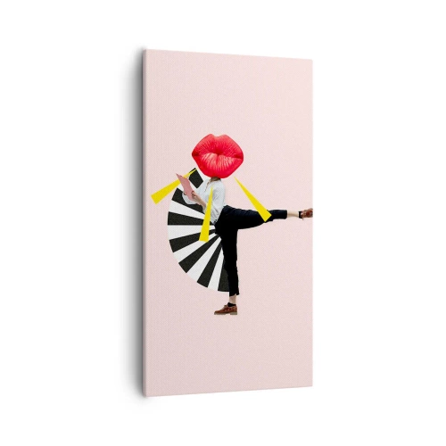 Obraz na plátně - Surrealistický pop-art - 55x100 cm