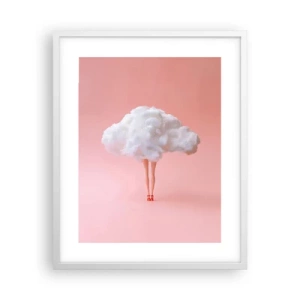 Plakát v bílém rámu - Sladký slib - 40x50 cm