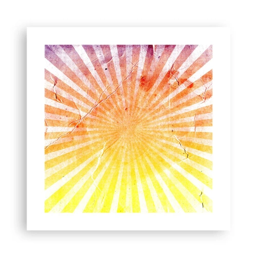 Plakát - Východy a západy - 40x40 cm