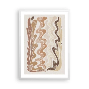 Plakát v bílém rámu - Dobrá energie – dobré emoce - 50x70 cm