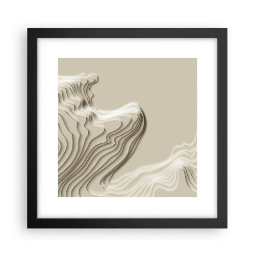 Plakát v černém rámu - Topografie umění - 30x30 cm