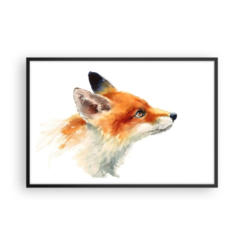 Plakát v černém rámu - Opatrnosti není nikdy dost - 91x61 cm