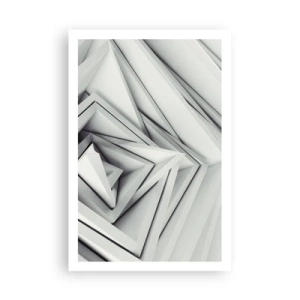 Plakát - Symfonie ostrých úhlů - 61x91 cm