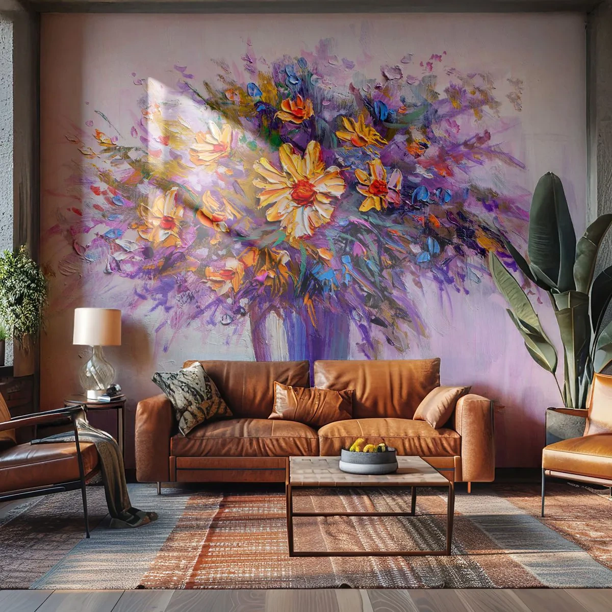 Fototapeta Premium Canvas - Sladce voní, sladce vypadá - Květiny ve váze, Kus, Kytice květin - 100x70 cm
