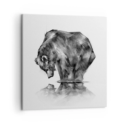 Obraz na plátně - Je příjemné se sekat s někým blízkým - 60x60 cm