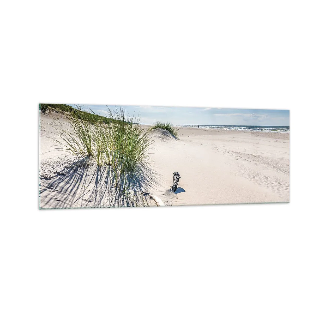 Obraz na skle - Nejkrásnější? Baltská - 140x50 cm
