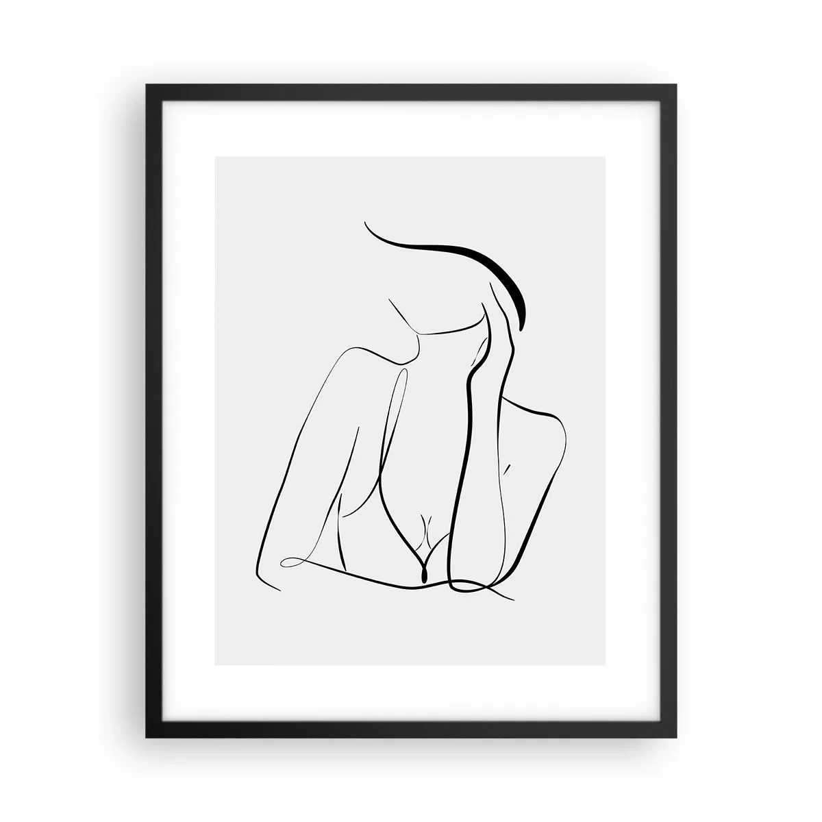 Plakát v černém rámu - Na vlně snů - 40x50 cm