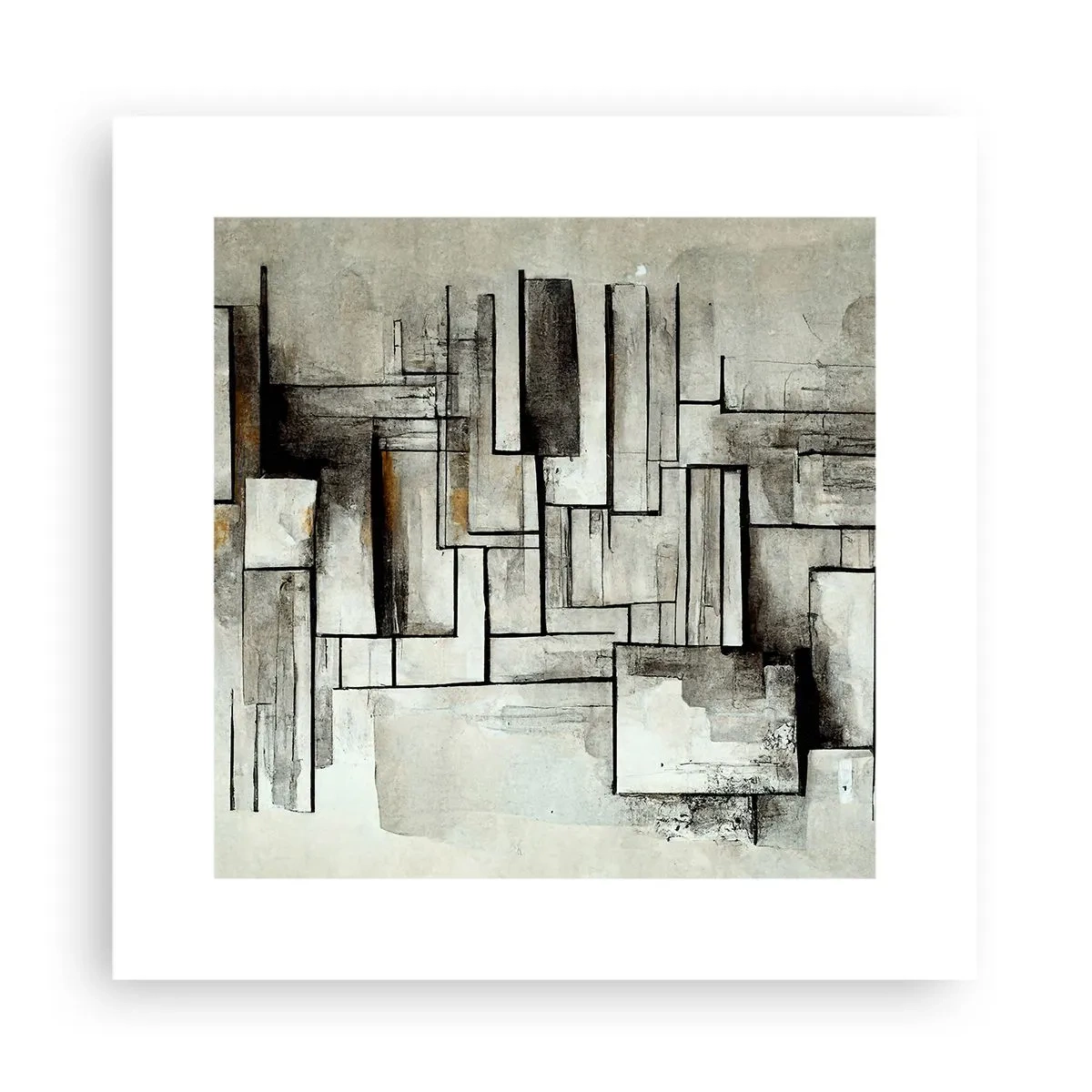 Plakát - Síla jednoduchosti - 30x30 cm