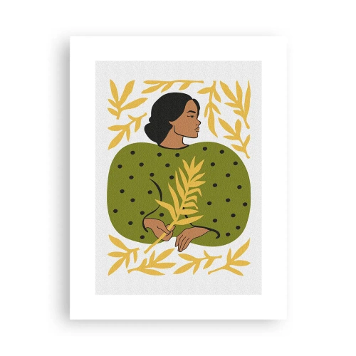 Plakát - Havajská dívka - 30x40 cm