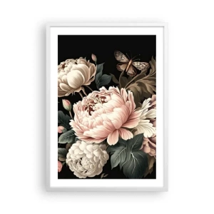 Plakát v bílém rámu - V barokním stylu - 50x70 cm