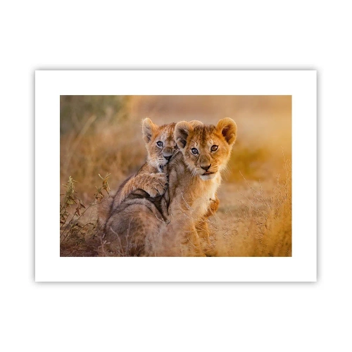 Plakát - Nevyrušovat! Hrajme si - 40x30 cm