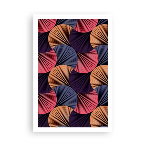 Plakát - V kruhovém rytmu - 61x91 cm